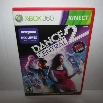 Dance Central 2 Microsoft Xbox 360 Kinect Tested and Working Wrong Case - Image 1 of 4