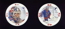 1998-99 NHL Bicycle Goalies Collection Playing Cards Richter Rangers