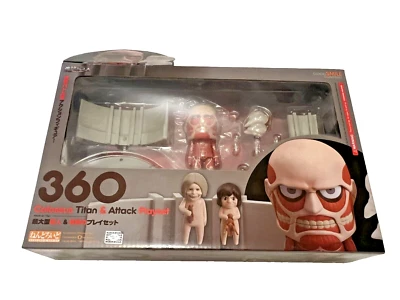 Игровой набор Good Smile Company - Nendoroid 360 Colossus Titan & Attack - ПРОДАВЕЦ ИЗ США - Изображение 1 из 4