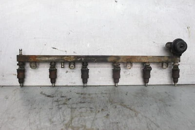 1983 BMW E24 E28 633CSI M30 Fuel Injector Rail 6 Cyl OEM LM17 - Image 1 of 4