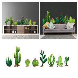  Hintergrund Zuhause+Dekor Kaktus Wohnkultur Schlafzimmer Sofa Entfernbar