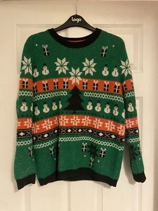 Topshop Christmas Jumper Size 6 - Picture 1 of 4