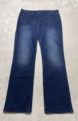 Pantalones de mezclilla para mujer Armani Exchange talla 12 regular pierna recta 32x31 A57 Foto 1 de 4