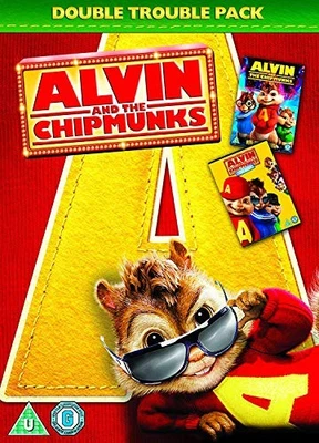 Alvin and the Chipmunks 1 and 2 Double Pack [DVD] - DVD  LAVG The Cheap Fast - Image 1 of 2