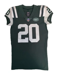 New York Jets 2018 Season Team Issued Jersey #20 Isaiah Crowell Size 42 - Picture 1 of 19