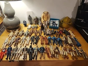 Huge Lot Vintage Original Star Wars 57 Figures + Some Weapons.   - Picture 1 of 22