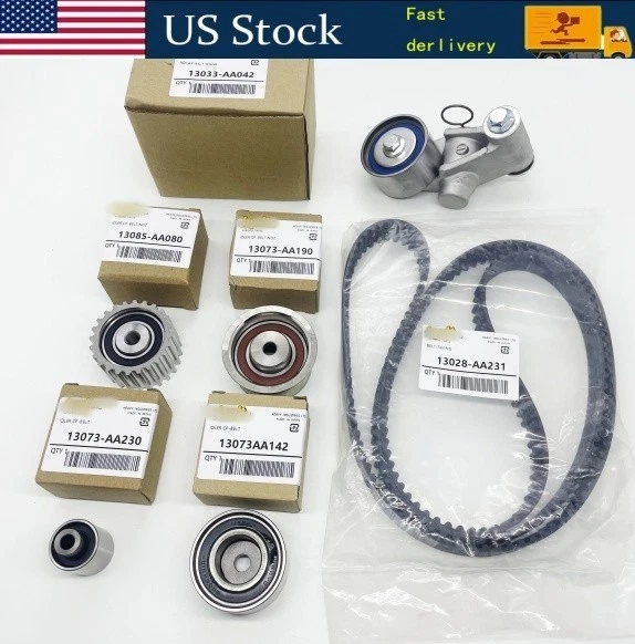Nuevo kit de correa de distribución compatible con Subaru Forester Impreza Outback Legacy 1999-2012 EE. UU. Foto 1 de 4