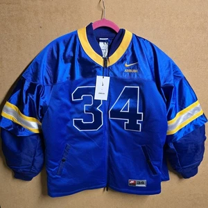 Nike x AMBUSH Football Jacket Deep Royal Blue Men’s DX6916-455 XS NWT - Picture 1 of 6