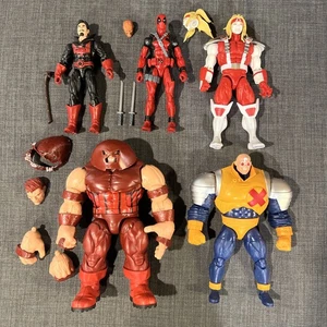 Marvel Legends X-Men Lot Deadpool Juggernaut Strong Guy BAF Omega Red Black Tom - Bild 1 von 7
