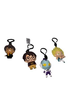 Lote de 4 llaveros/clips de llave de personajes - Harry Potter, Dragon Ball X - Imagen 1 de 7