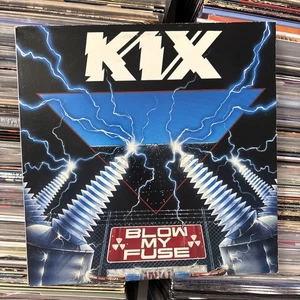 KIX - Blow My Fuse 1988 VINYL LP RECORD ALBUM Ultrasonic Cleaned - Picture 1 of 6