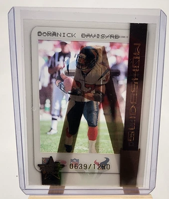 DOMANICK DAVIS WILLIAMS Texans 2005 Leaf Rookies & Stars presentación de diapositivas INSERTO #d/1250 Foto 1 de 2