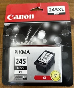 Cartucho de tinta Cannon 245XL genuino Pixma negro nuevo sellado - Imagen 1 de 2