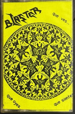 Blaster PROMO-DEMO Original Aguascalientes HEAVY DARK METAL ROCK Mexico Tape EX - Image 1 of 4