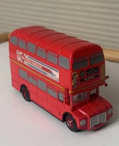 Disney Cars DISNEY STORE DOUBLE DECKER BUS DECKINGTON KILLSWITCH 1:43 METAL RARE - Picture 1 of 6