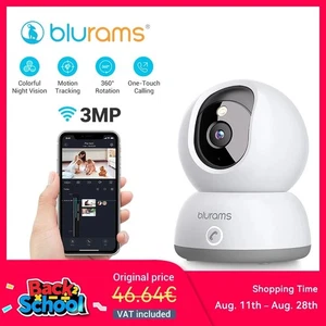 1PCS blurams Security Camera Smart Home 2.4G WIFi Pet Baby Monitor Wired Cam - Picture 1 of 7