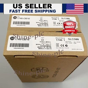 New Factory Sealed AB 1746-OB16 SER D SLC 500 16 Point DC Output Module 1746OB16 - Picture 1 of 2