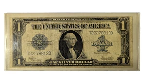Series Of 1923 $1 Silver Certificate Washington Note **Large Note** - Picture 1 of 2
