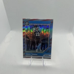 2024 Donruss Optic - Adam Thielen Freedom SP Panthers Refractor - Picture 1 of 2