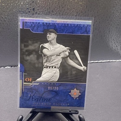 2005 Upper Deck Ultimate Collection Al Kaline Platinum Parallel #5/25 - Image 1 of 2