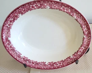 JOSIAH WEDGWOOD & SONS 'MAYFAIR' OVALE PLATTE 14" x 11" FÜR WILLIAMS SONOMA - Bild 1 von 6