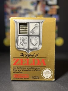 NINTENDO NES || THE LEGEND OF ZELDA IN OVP || GOLD MODUL || ENTERTAINMENT SYSTEM - Bild 1 von 10