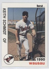 1990 Best Wausau Timbers Keith Schmidt #27