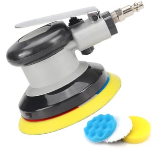 5" Air Random Orbital Palm Sander 125mm Dual Action Auto Body Orbit DA Sanding - Picture 1 of 10