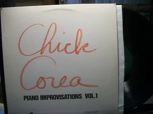 CHICK COREA Piano Improvisations Vol. 1 LP EX 1970 ECM 1014 - Picture 1 of 2