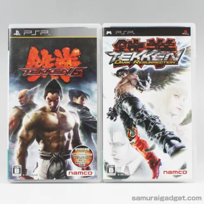 Tekken 6 & Tekken Dark Resurrection (2Set) PSP Japan Import PlayStation Portable - Image 1 of 4