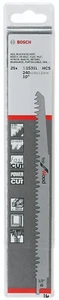 Hojas de sierra de sable Bosch Professional HCS 25 S 1531 L superior para madera 240x19x1,5 mm - Imagen 1 de 11