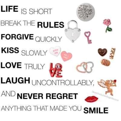 Dijes de San Valentín Origami Owl 2020 compra 4 y obtén dijes gratis Foto 1 de 2