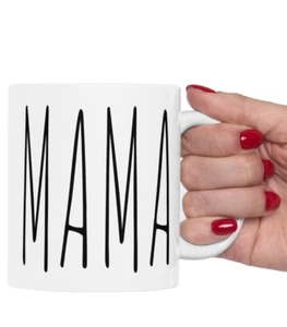 MAMA Mug Mothers Day Grandma Nickname Grandkids Grandchildren Gift Coffee/Teacup - Picture 1 of 16
