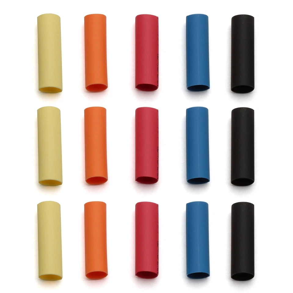 Reedy Colored Heat Shrink Tubing Assortment (15pcs, 3 of each color) ASC650 - Image 1 of 1
