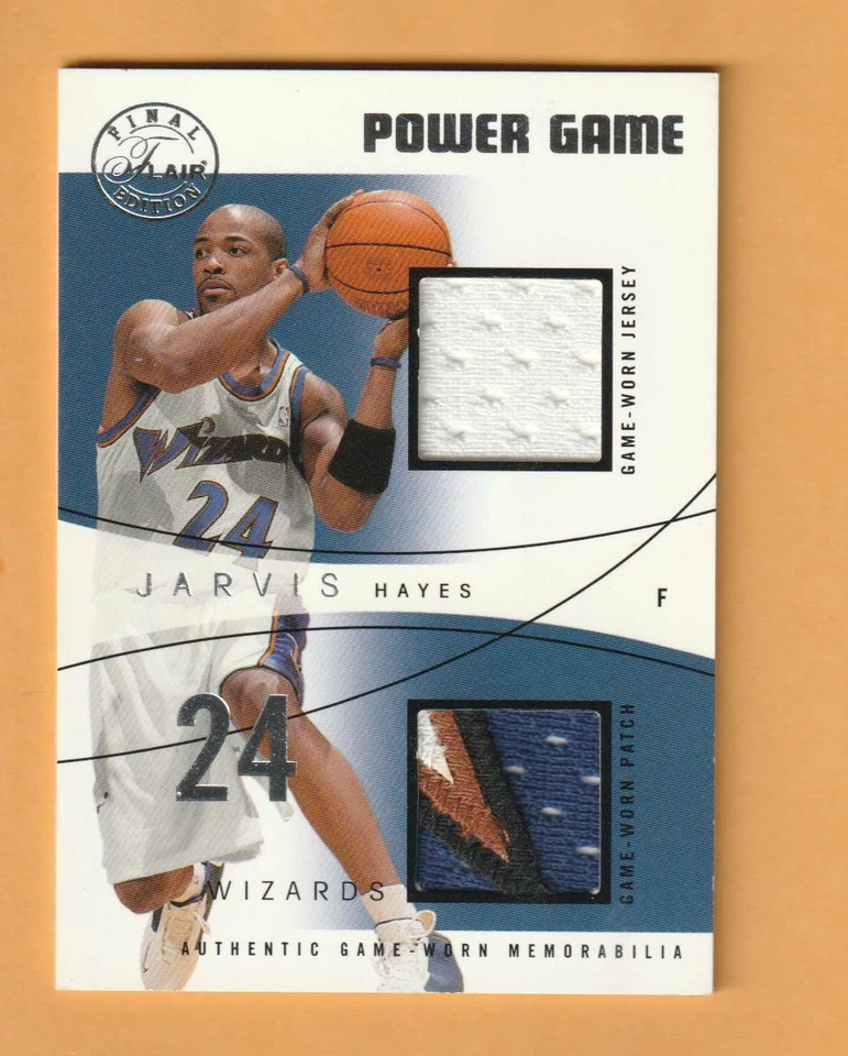 Parche Jersey Jarvis Hayes 2003-04 Estilo JSY 4 Colores/25 Wizards Georgia Dawgs Foto 1 de 2