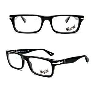 Persol 3050-V 95 Schwarz Gr. 53/18/145 Brille Made Italy - Neu - Bild 1 von 7