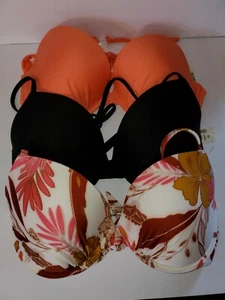 Lot Of 3 Aeropostale Bikini Tops XL NWT - Picture 1 of 7