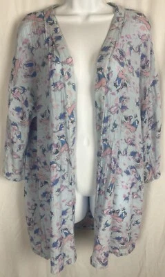 Disney Box Lunch Colors of the Wind Pocahontas Kimono Sz M Light Open Cardigan - Image 1 of 4