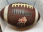 BALLON de football Wilson Ligue canadienne de football taille régulière gonflé LCF