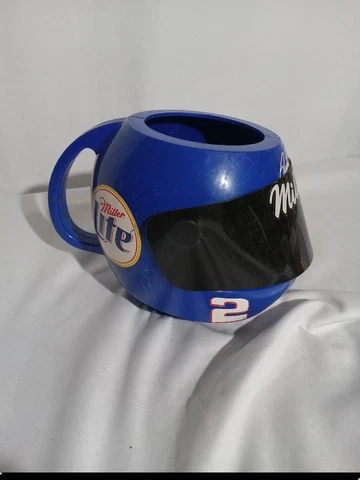 NASCAR Rusty Wallace Penske Racing #2 Helmet Mug  Koozie Can Holder RARE! Cover