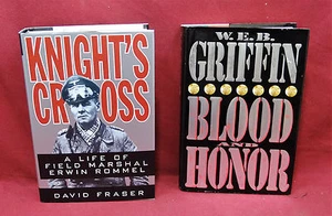 2 Book Lot-Blood and Honor by W.E.B. Griffin 1st ed/Knight's Cross, 1st U.S. ed - Picture 1 of 3