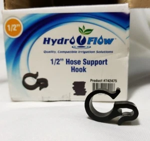HydroFlow 1/2" Gancio Supporto Tubo confezione da 10 Irrigazione Idroponica Coltivazione Acquario - Foto 1 di 1