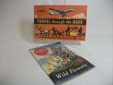 Ty-Phoo Tea Ltd Picture Card Albums Travel and Wild Flowers Vintage Collectables