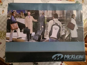 McKlein Tragetasche italienisches Leder Laptoptasche 16x5x12 Beschreibung lesen. - Bild 1 von 5