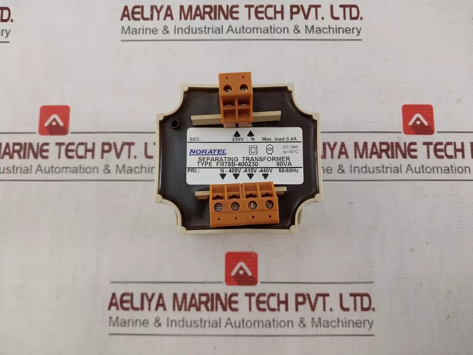 Transformador Aislante NORATEL FR78B-400230 90VA 0.4A N-400V-415V-440V - Imagen 1 de 4