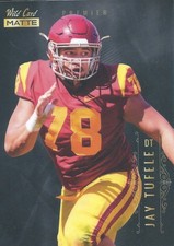 JAY TUFELE 2021 WILD CARD MATTE BLACK #MBC-57 BENGALS