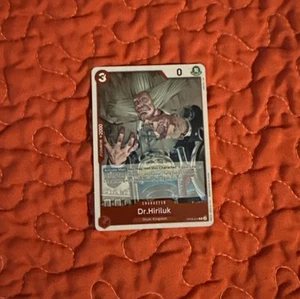 OP08-016 Dr.Hiriluk Inglés Juego de Cartas de Una Pieza - Imagen 1 de 1