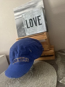 New Era Milwaukee Brewers Side Logo Distressed Women’s FlatTop Brim Hat OSFM EUC - Picture 1 of 16