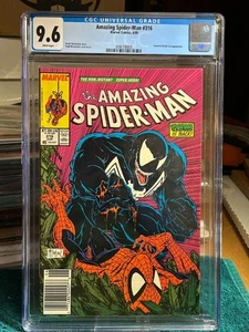 Amazing Spider-Man #316 CGC 9.6, NEWSSTAND, White Pg, 1st MacFarland Venom Cover - Picture 1 of 4