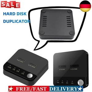 M.2 SATA/NVMe Dual-Bay-Dockingstation-Duplikator mit LED-Anzeige M.2 Cloner *NEW - Afbeelding 1 van 12